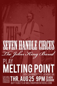 Seven Handle Circus plays The Melting Point